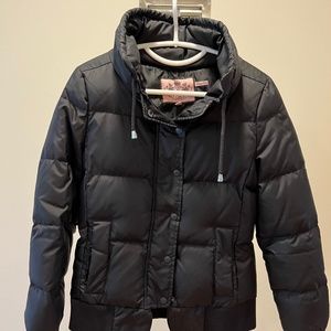 Juicy Couture Black puffer jacket
